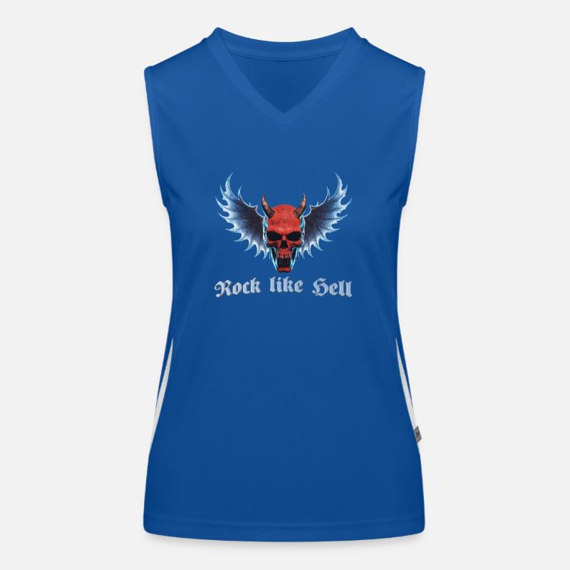 Wing Devil 2024 02 Débardeur respirant contrasté Femme