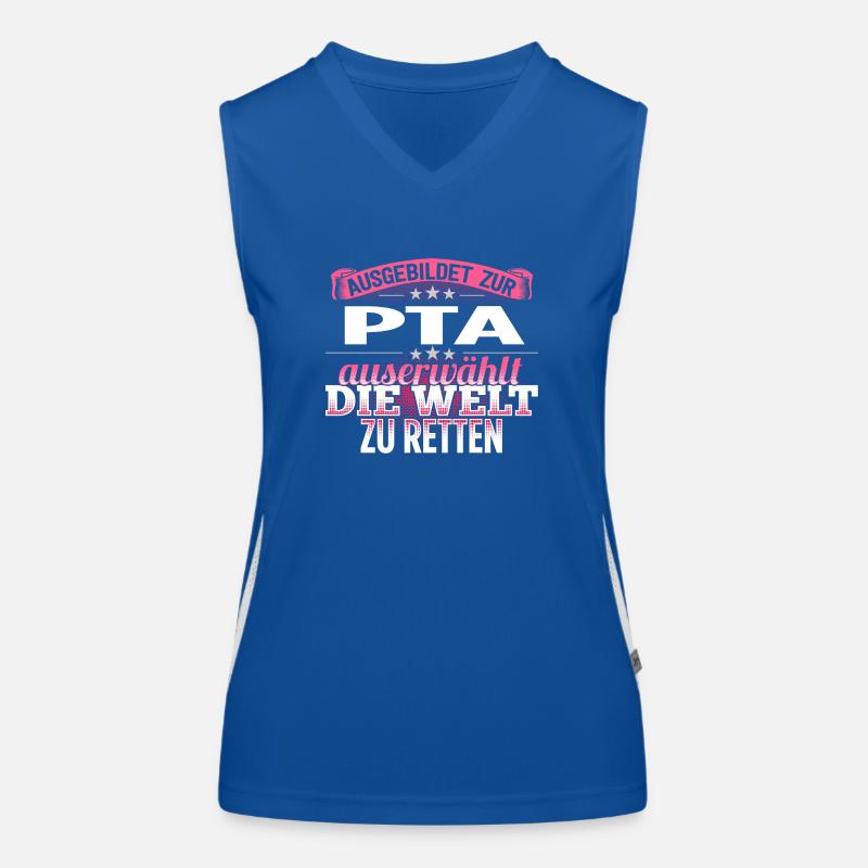 PTA - Die Auserwählte Funktionelles Kontrast-Tank Top für Frauen