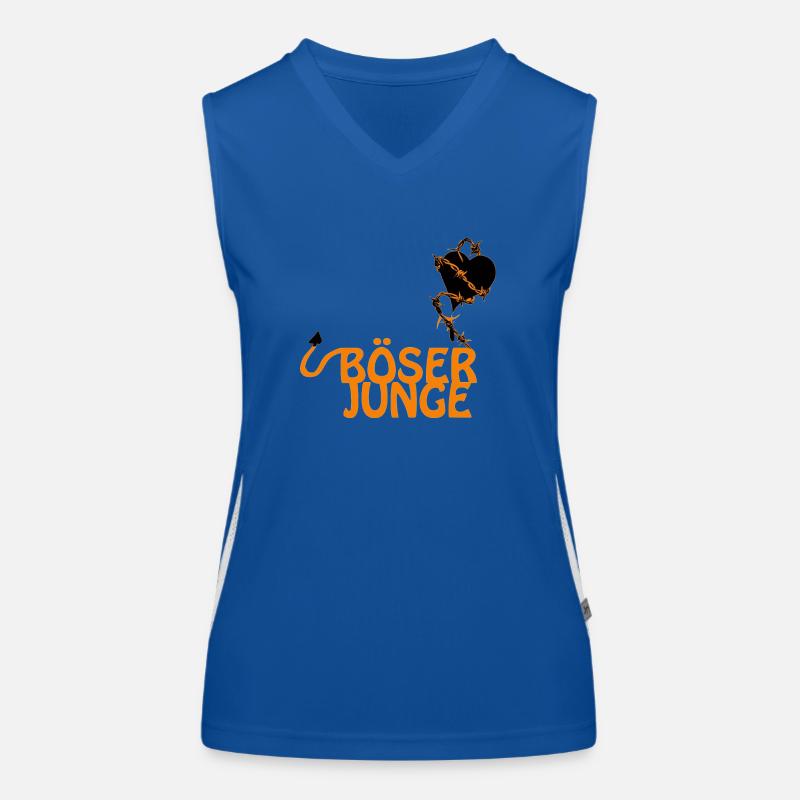 wicked young Women's Functional Contrast Tank Top
