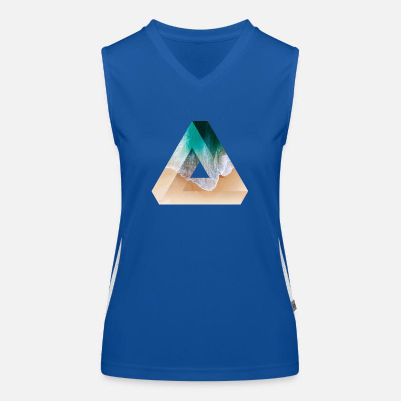 Triangle de Penrose Débardeur respirant contrasté Femme