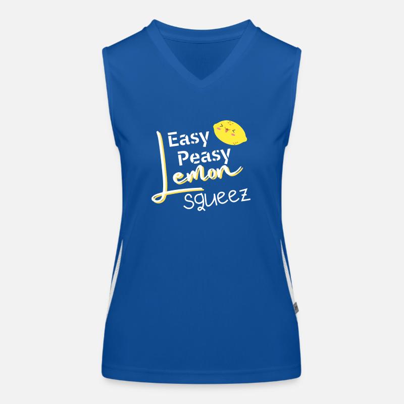 Easy Peasy Lemon Squeezy Débardeur respirant contrasté Femme