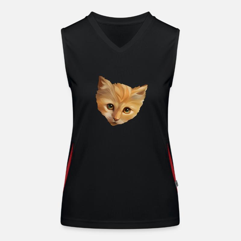 Kitten Women's Functional Contrast Tank Top