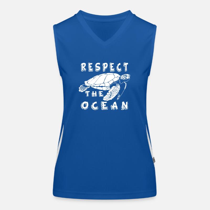 Conception de patinage de surf 35 01 Débardeur respirant contrasté Femme