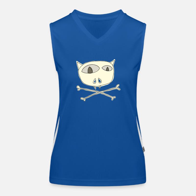 dead cat Women's Functional Contrast Tank Top