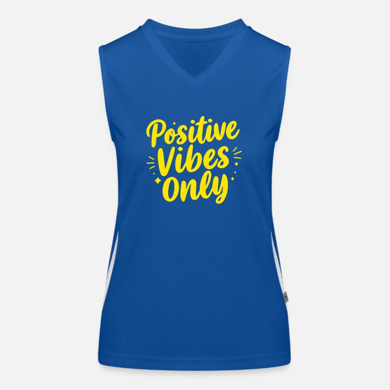Positive Vibes Only Positive Vibes Women's Functional Contrast Tank Top