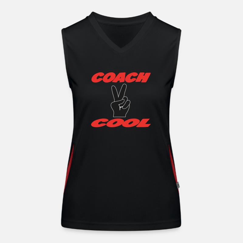 COACH COOL Débardeur respirant contrasté Femme