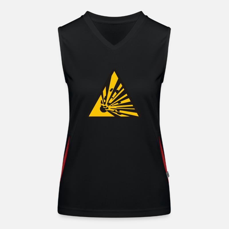 exploding Women's Functional Contrast Tank Top