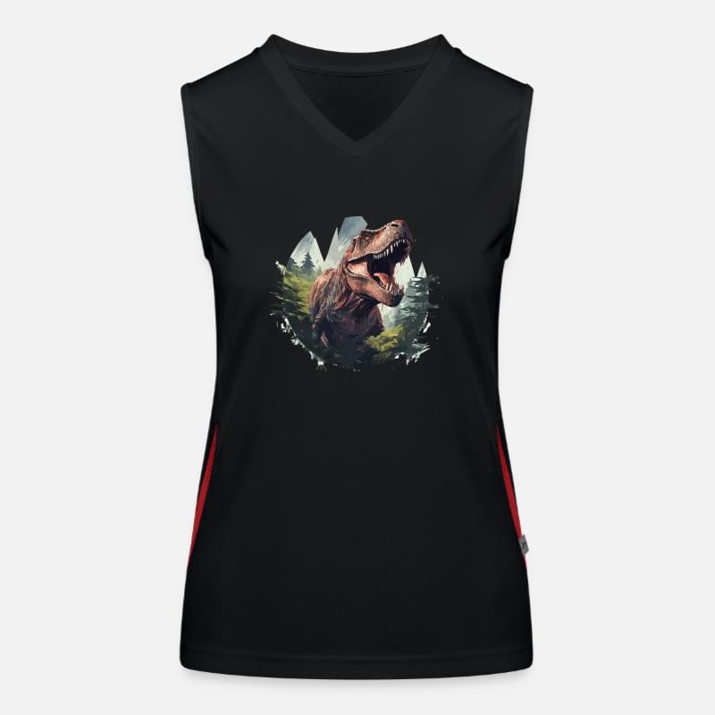 T-Rex Women's Functional Contrast Tank Top