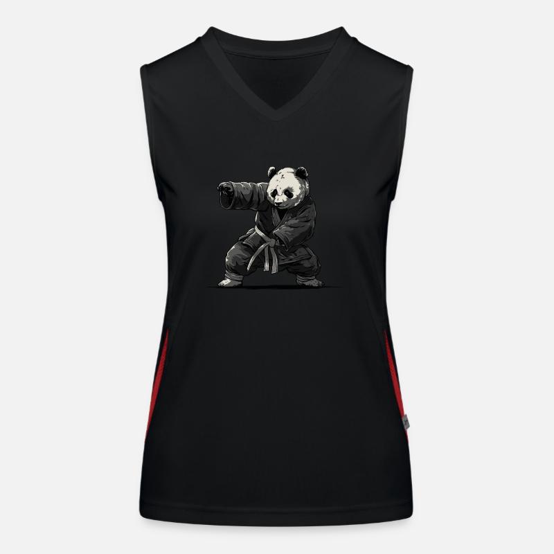 Aikido Kampfsport Geschenk Funktionelles Kontrast-Tank Top für Frauen