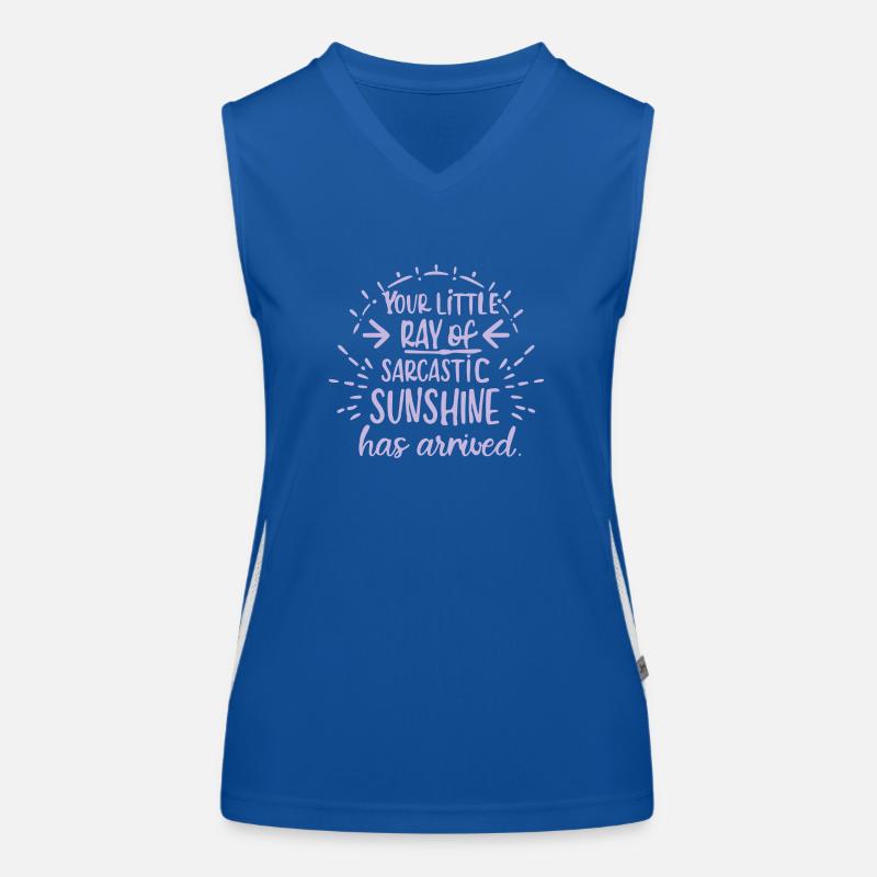 sarcastic saying love gift idea Women's Functional Contrast Tank Top