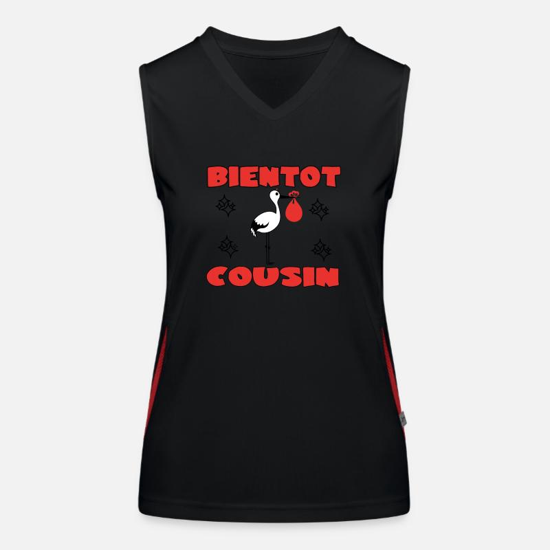 BIENTOT COUSIN Débardeur respirant contrasté Femme