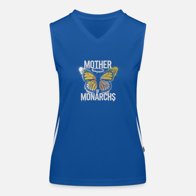 Papillon monarque Passion Débardeur respirant contrasté Femme