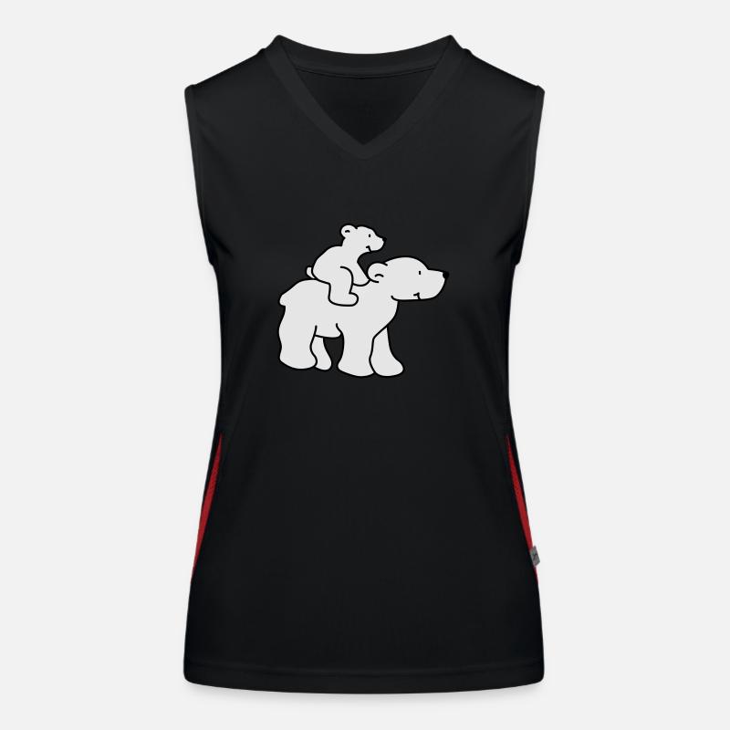 Polar Family (2 colors) Women's Functional Contrast Tank Top