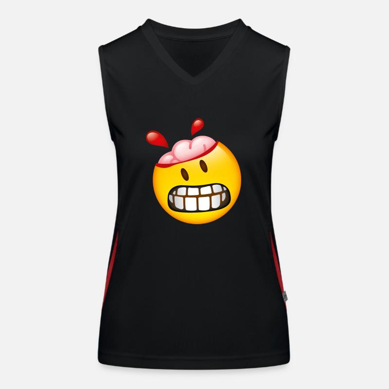 Smiley Brain Débardeur respirant contrasté Femme