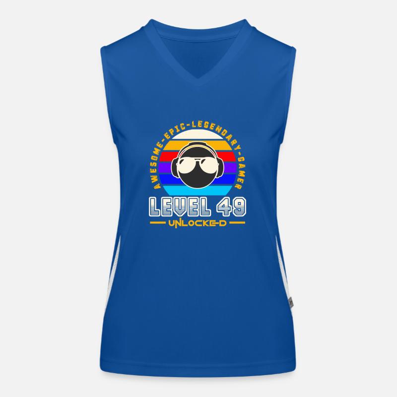 Stufe 49 Funktionelles Kontrast-Tank Top für Frauen
