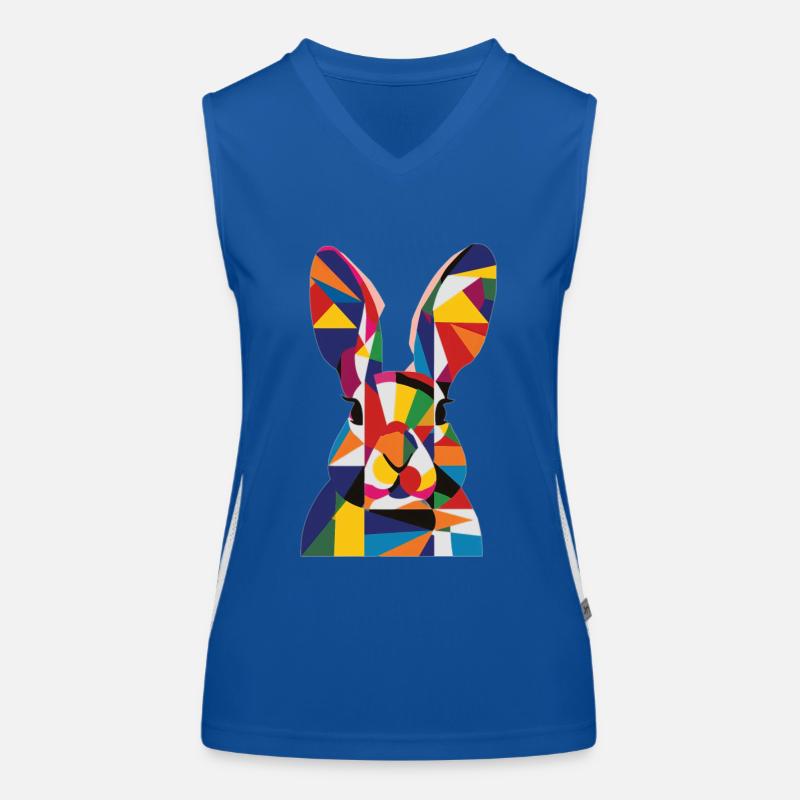 Lapin Débardeur respirant contrasté Femme