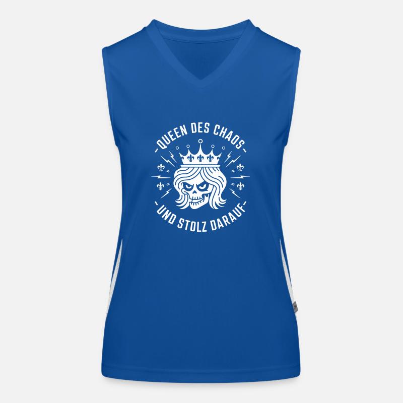 Queen of Chaos Women's Functional Contrast Tank Top