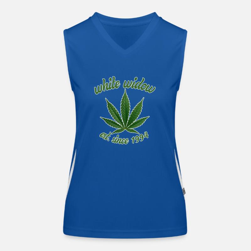 white widow -est. since 1994 Funktionelles Kontrast-Tank Top für Frauen
