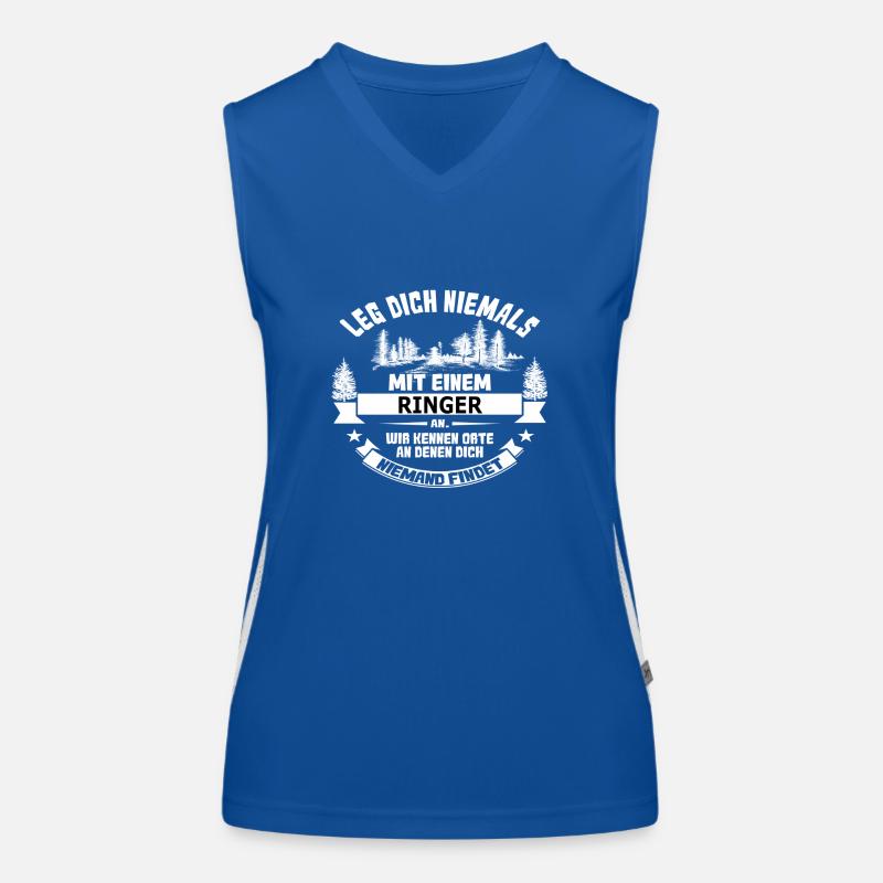 ringer Funktionelles Kontrast-Tank Top für Frauen