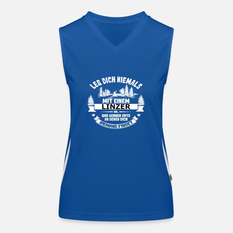 linzer Funktionelles Kontrast-Tank Top für Frauen