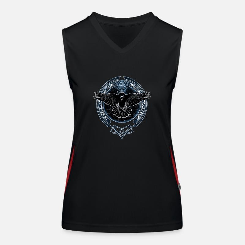 Valknut Rabe Débardeur respirant contrasté Femme