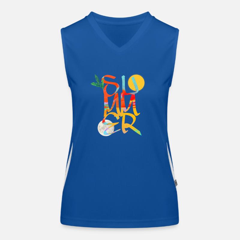 Sommer Funktionelles Kontrast-Tank Top für Frauen