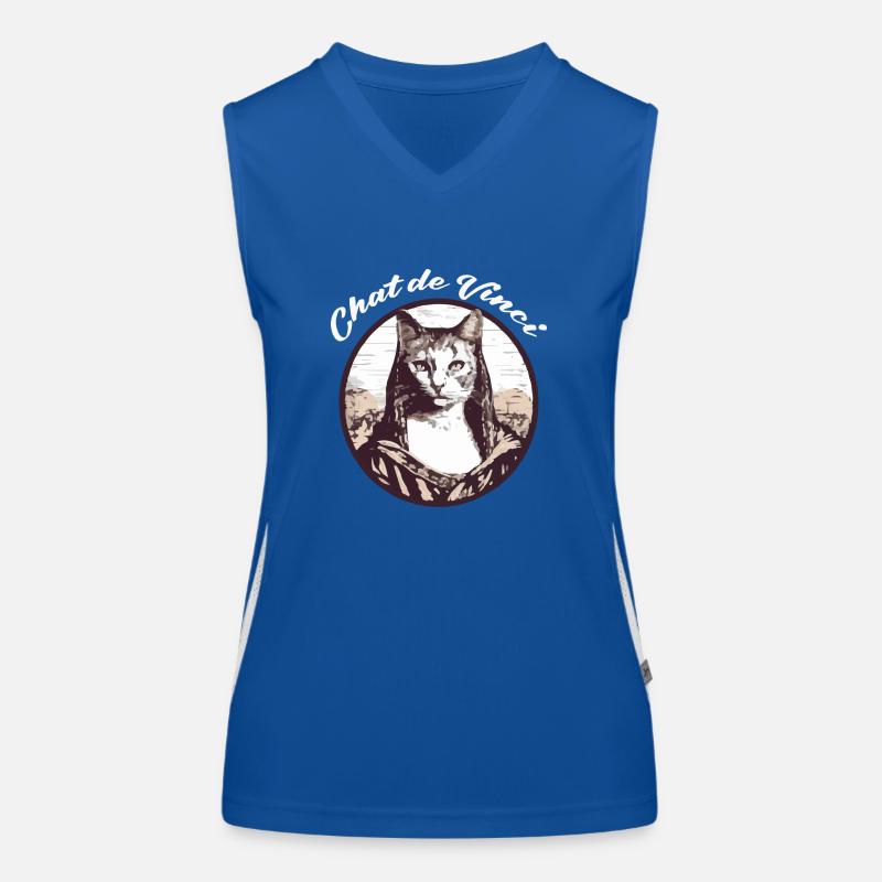 Chat de Vinci Débardeur respirant contrasté Femme