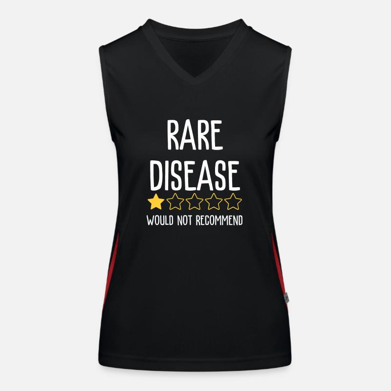 RARE DISEASE Women's Functional Contrast Tank Top
