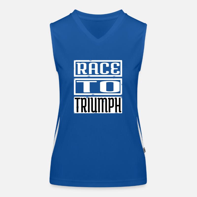 Concours de courses de chevaux Present Idea Débardeur respirant contrasté Femme