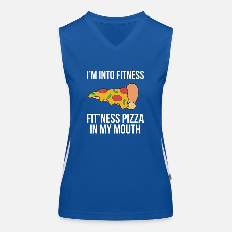 Pizza Débardeur respirant contrasté Femme