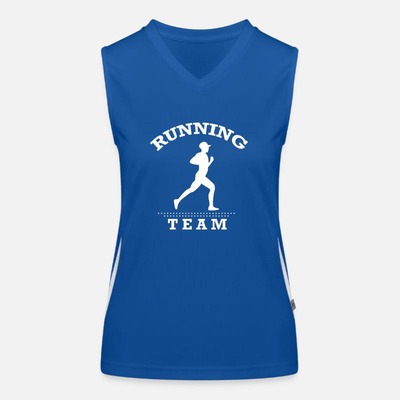 Running Marathon Funktionelles Kontrast-Tank Top für Frauen