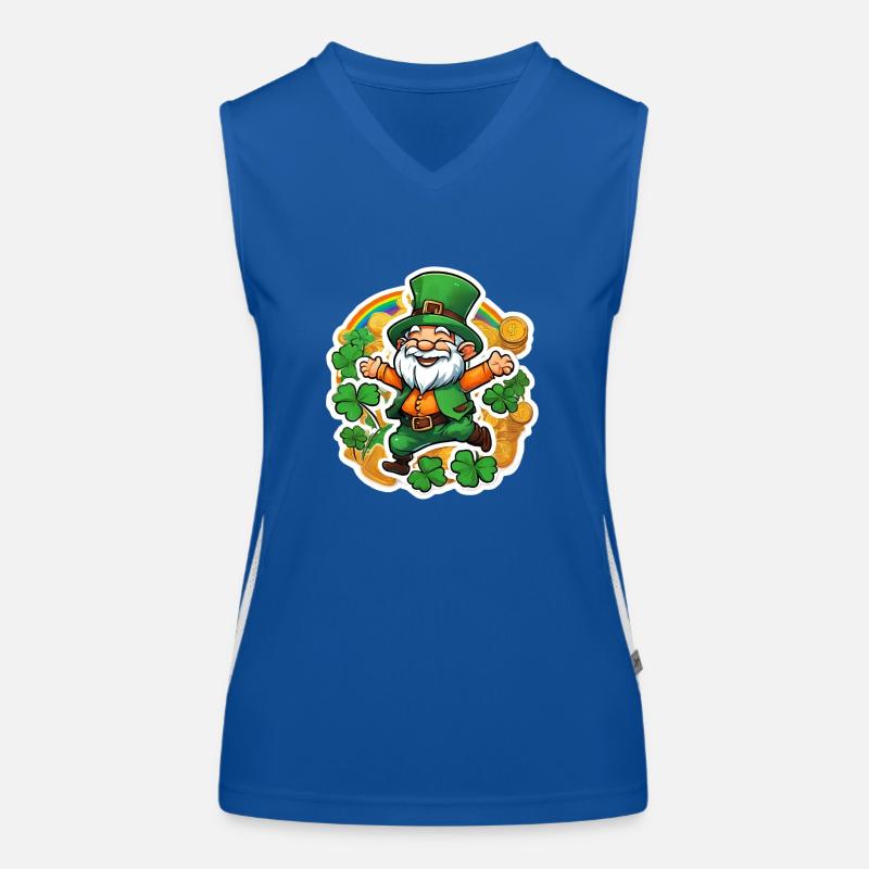 Heiliger Patrick 1 Funktionelles Kontrast-Tank Top für Frauen