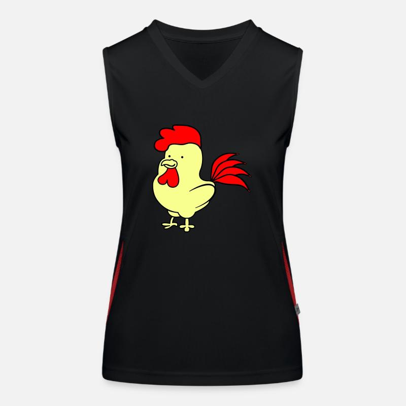 Coq Débardeur respirant contrasté Femme