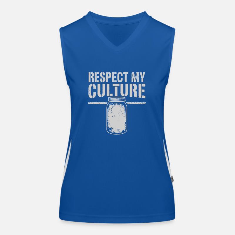 Probiotische Leidenschaft zeigen Funktionelles Kontrast-Tank Top für Frauen