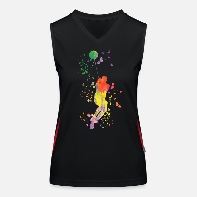 Lanceur de marteau Colorsplash Lancer de marteau Débardeur respirant contrasté Femme