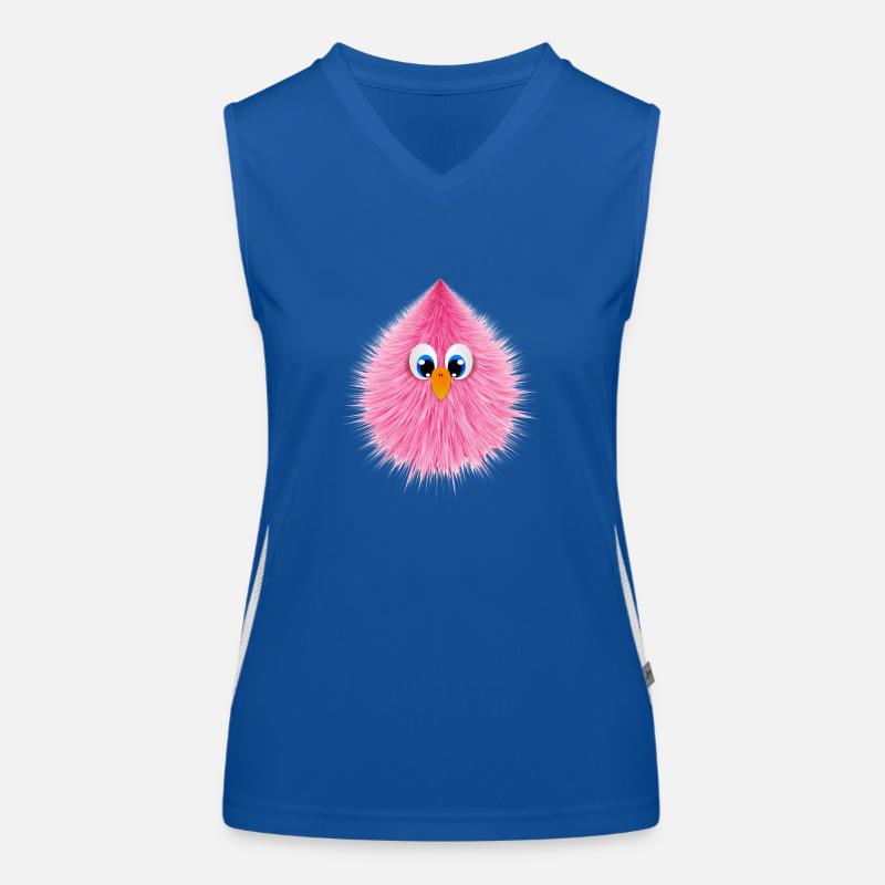 pink Pieper Funktionelles Kontrast-Tank Top für Frauen