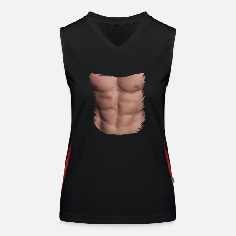 bodybuilder © Funktionelles Kontrast-Tank Top für Frauen