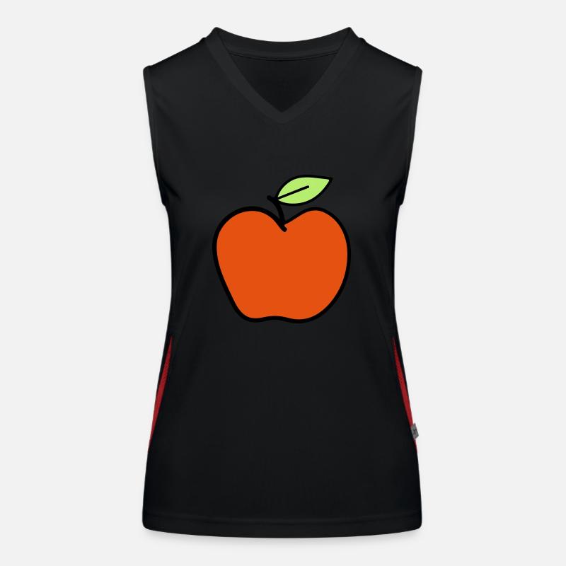 apple1 Débardeur respirant contrasté Femme