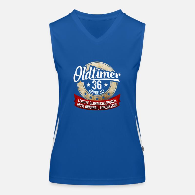Zum 36. Geburtstag! Funktionelles Kontrast-Tank Top für Frauen