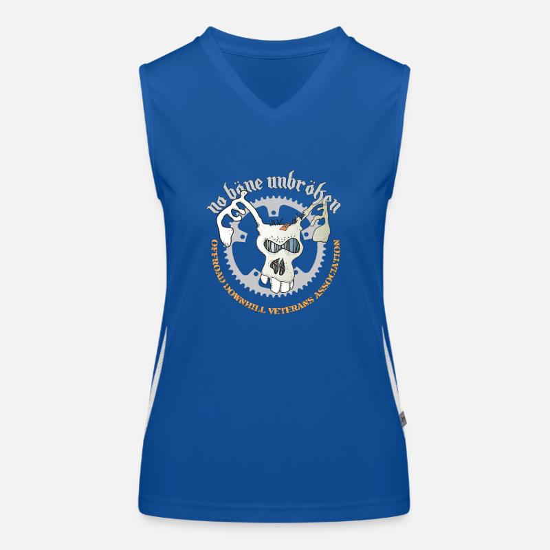 No Bone Unbroken Offroad Dowhill MTB Women's Functional Contrast Tank Top