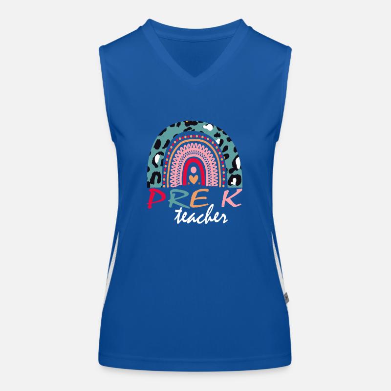 Boho Pre-K Squad Gift Women's Functional Contrast Tank Top