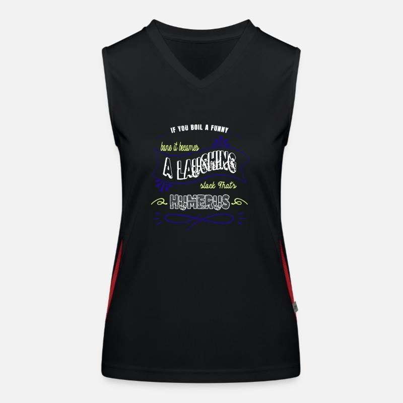 Copywriter Statement Funny Writer Novelist Novel Women's Functional Contrast Tank Top