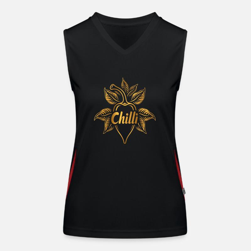 be Chilli Funktionelles Kontrast-Tank Top für Frauen