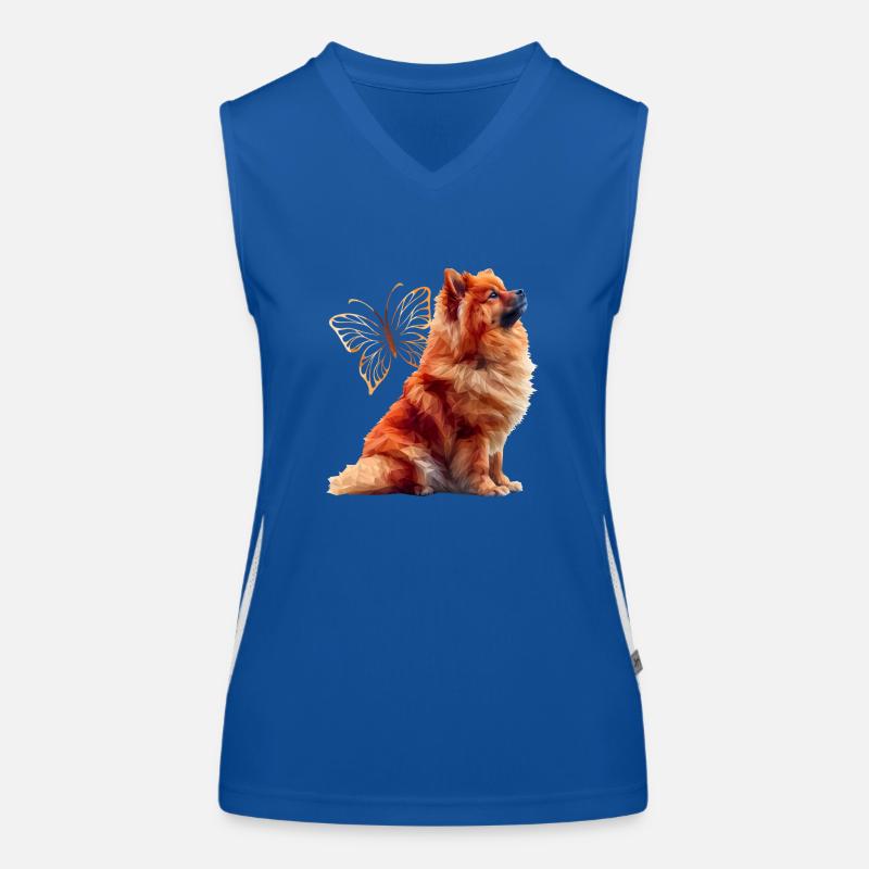 ChowChow Funktionelles Kontrast-Tank Top für Frauen