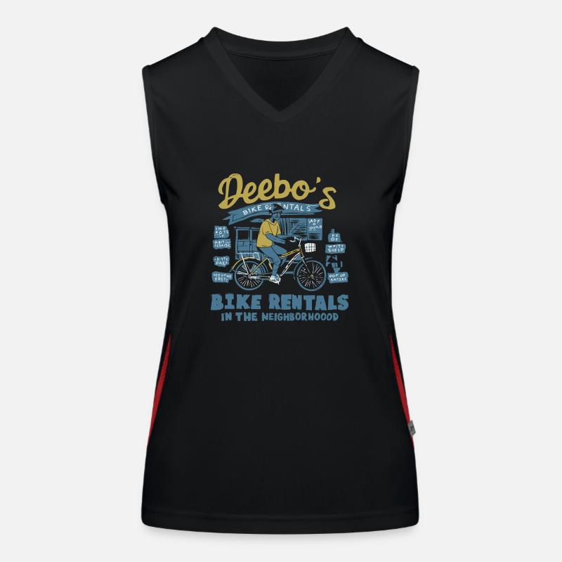 Location de vélos Deebo Débardeur respirant contrasté Femme