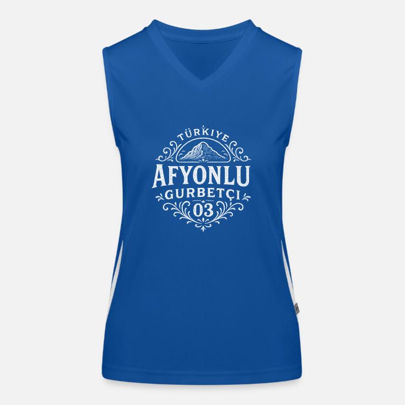 Afyon Funktionelles Kontrast-Tank Top für Frauen
