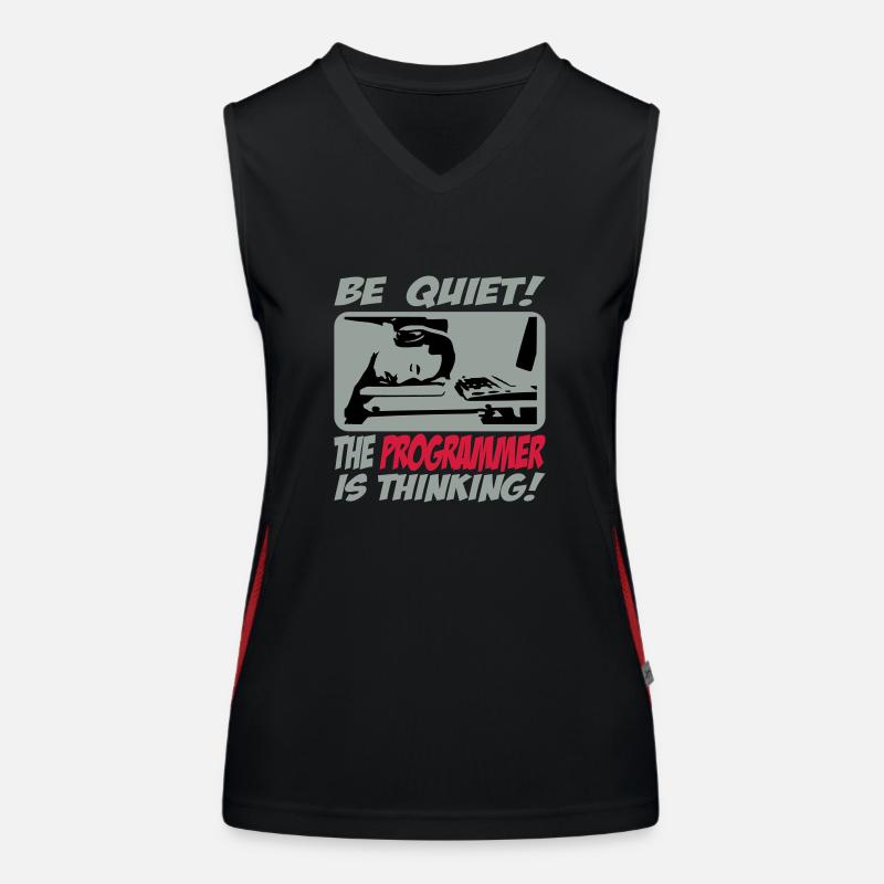 theprogrammer_3c Funktionelles Kontrast-Tank Top für Frauen