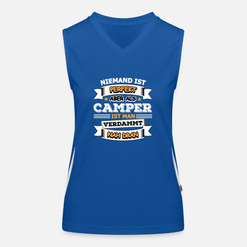 Camper Funktionelles Kontrast-Tank Top für Frauen