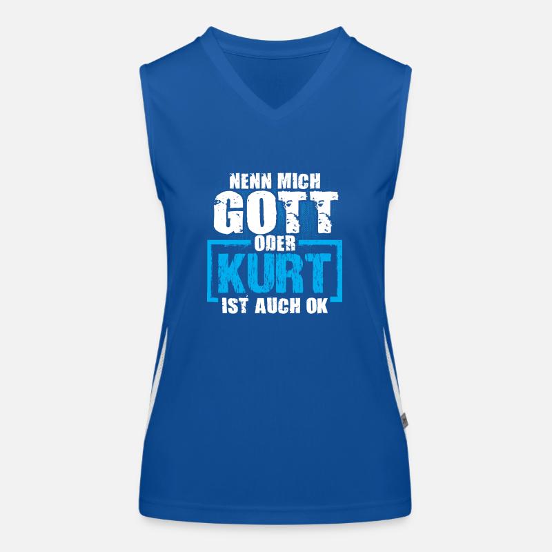 KURT - ok Funktionelles Kontrast-Tank Top für Frauen