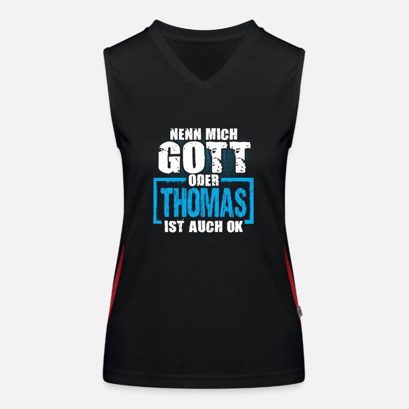THOMAS - ok Funktionelles Kontrast-Tank Top für Frauen